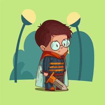 Ridders dragen geen bril